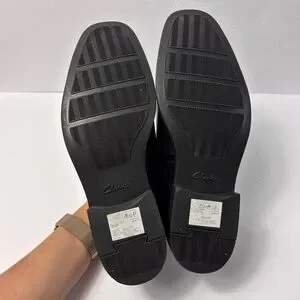 CLARK\'S COLLECTION MEN LEATHER BLACK LOAFERS SIZE 8.5 BRAND NEW WITHOUT BOX s-l400.jpg main image 3